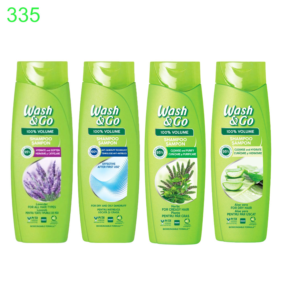 Шампоан Wash and Go 180 мл !!! ПРИ НАД 6 БРОЯ