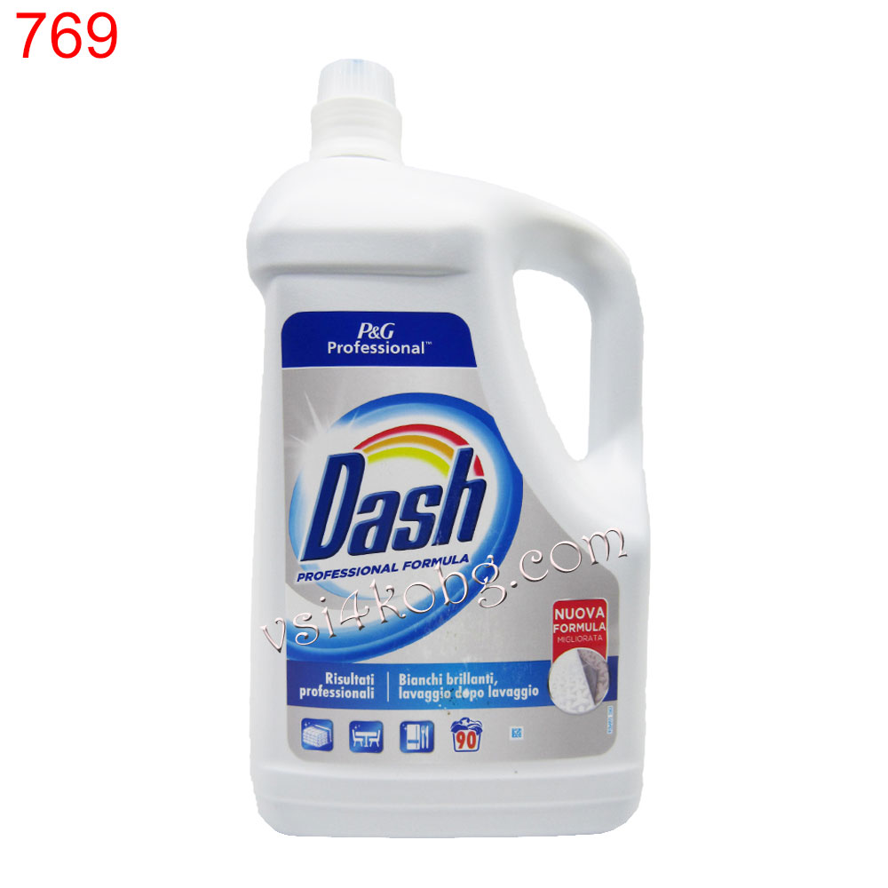 Течен перилен препарат Dash Profesional 4.950л/90пр ИТАЛИЯ