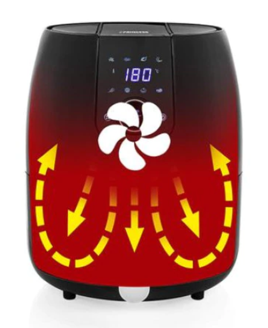 Air Fryer фритюрник с горещ въздух Priness XXL 4.5л 1500W НАРУШЕНА ОПАКОВКА - Image 4