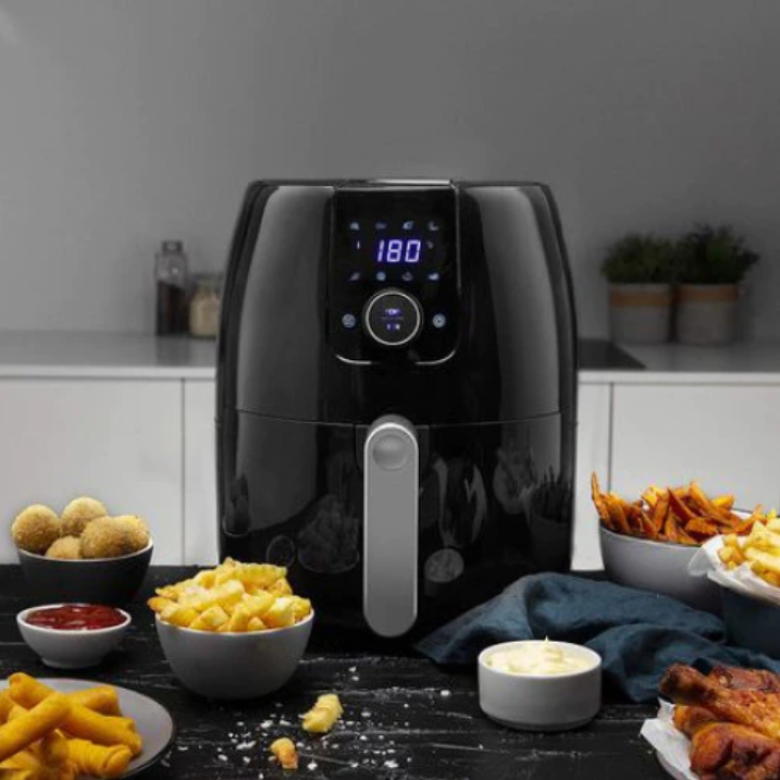 Air Fryer фритюрник с горещ въздух Priness XXL 4.5л 1500W НАРУШЕНА ОПАКОВКА - Image 6
