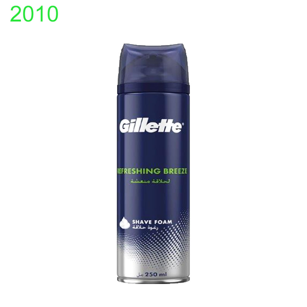 Пяна за бръснене Gillette 250мл !!! ПРИ НАД 6 БРОЯ