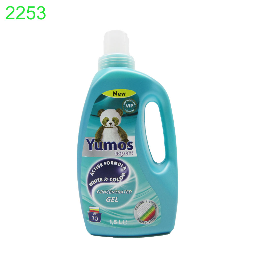 Течен перилен препарат Yumos White and Color Универсален 1.5л/30пр !!! ПРИ НАД 6 БРОЯ