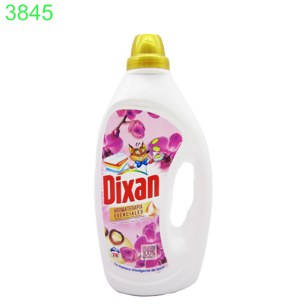 Течен перилен препарат Dixan Color цветно пране орхидея и макадамия 1.400л/28пр !!! ПРИ НАД 4 БРОЯ