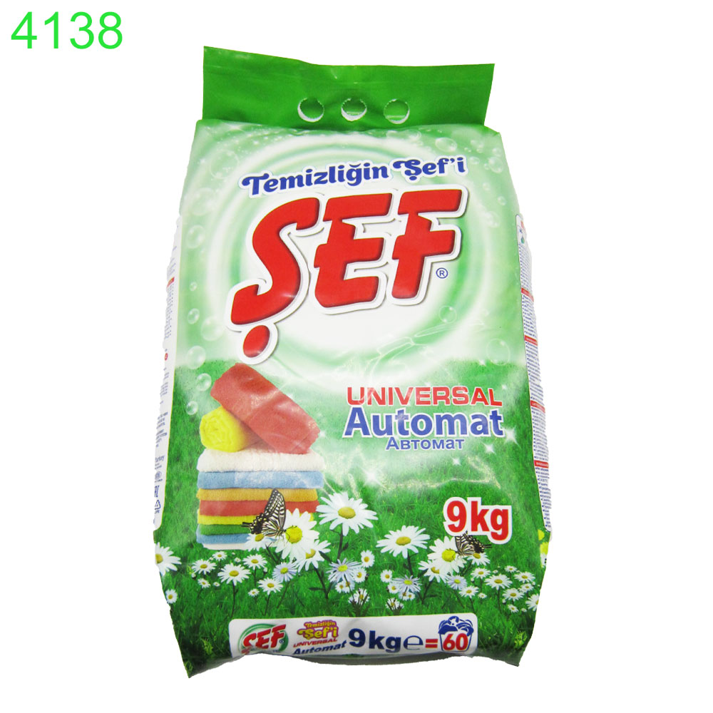 Прах за пране Sef Universal Automat бяло и цветно пране 9кг/90пр !!! ПРИ НАД 5 БРОЯ