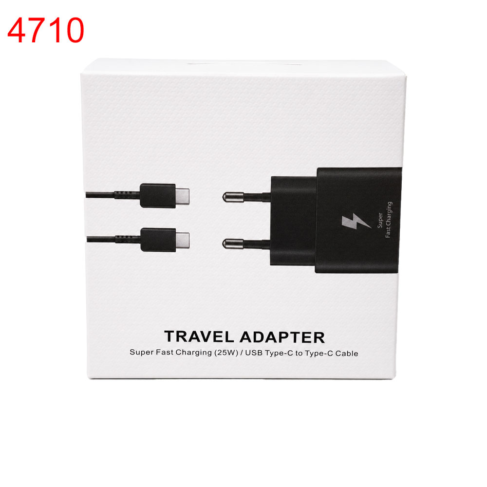 Супер бързо зарядно 25W Travel Adapter с USB Type-C плюс кабел!!!ПРИ НАД 6 БРОЯ