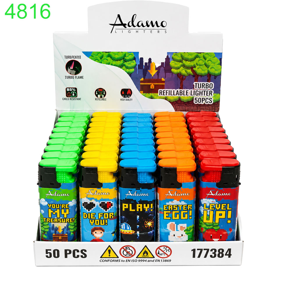 Запалка против вятър ADAMO 50 бр 0.28€/бр