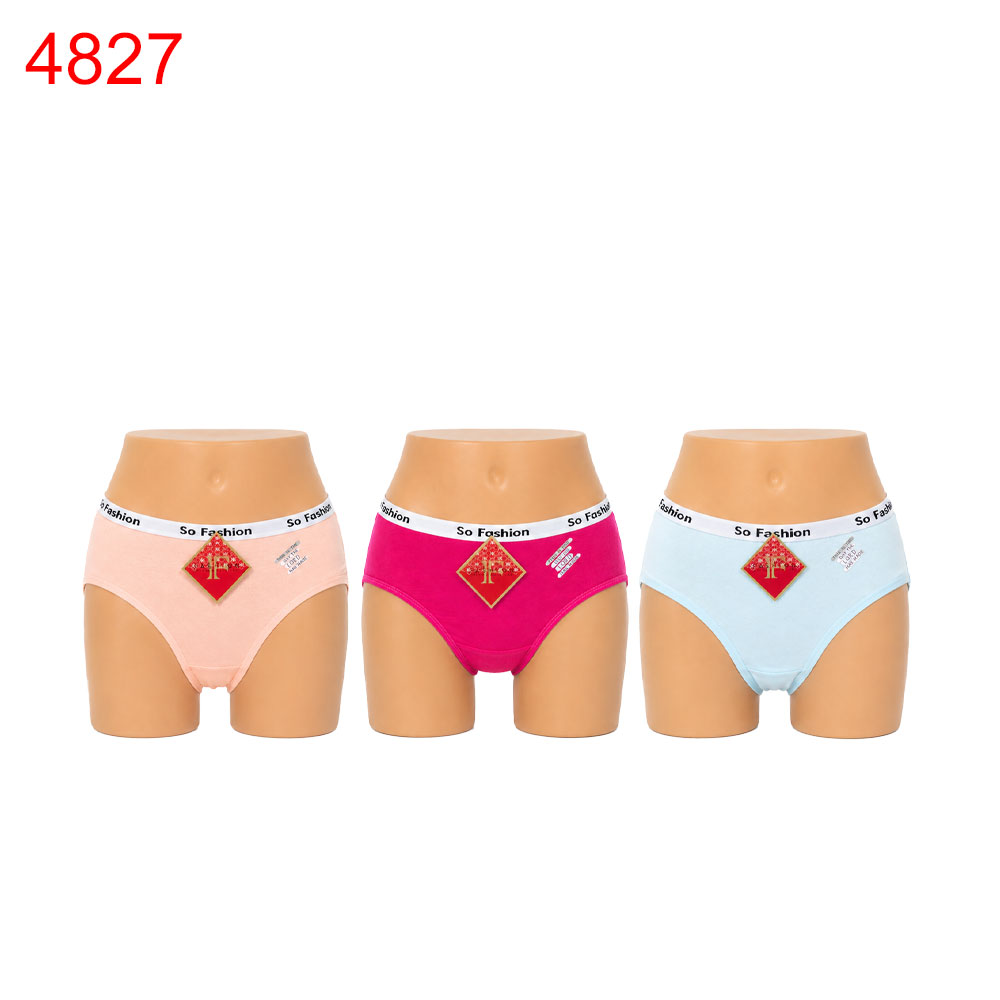 Бикини детски памук/10 броя в стек/микс от цветове 2XL/0.72€ за брой