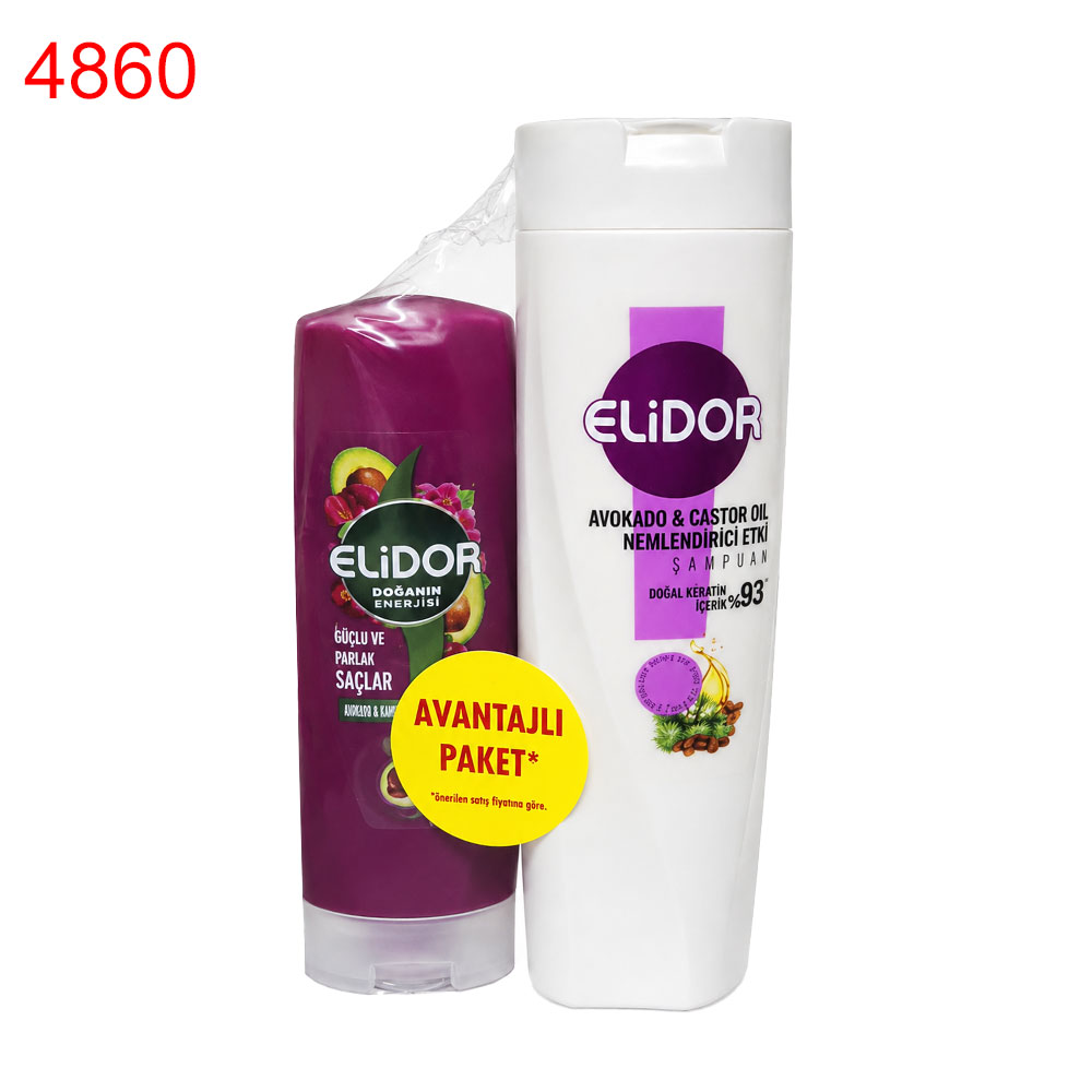 Комплект Шампоан Elidor 400мл + Балсам Elidor 200мл !!! ПРИ НАД 6 БРОЯ